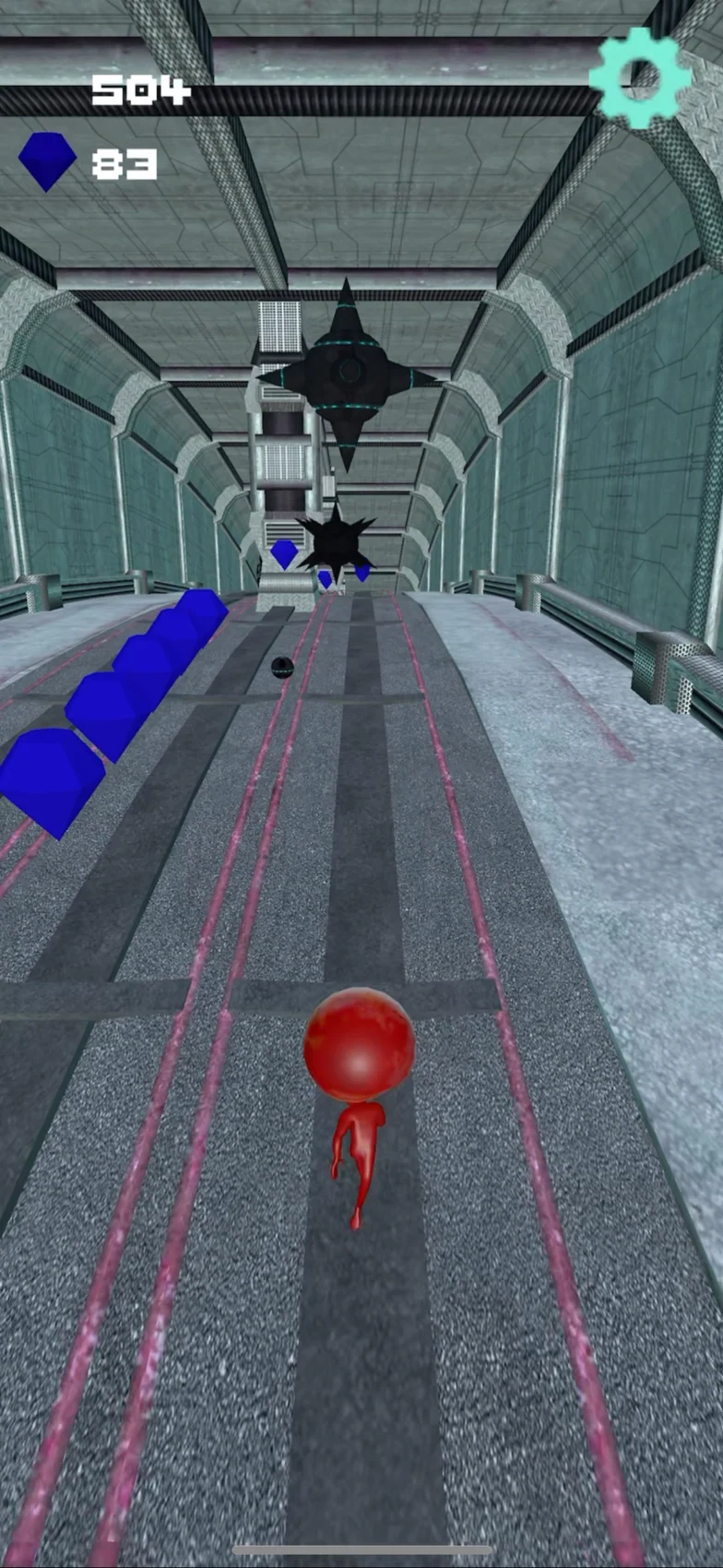 eyeRun 2 futuristic road