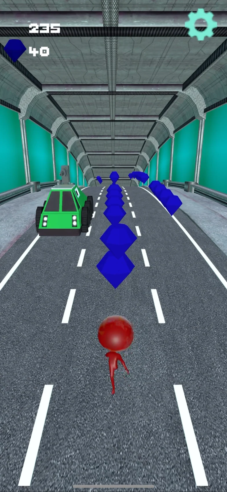 eyeRun 2 futuristic tunnel